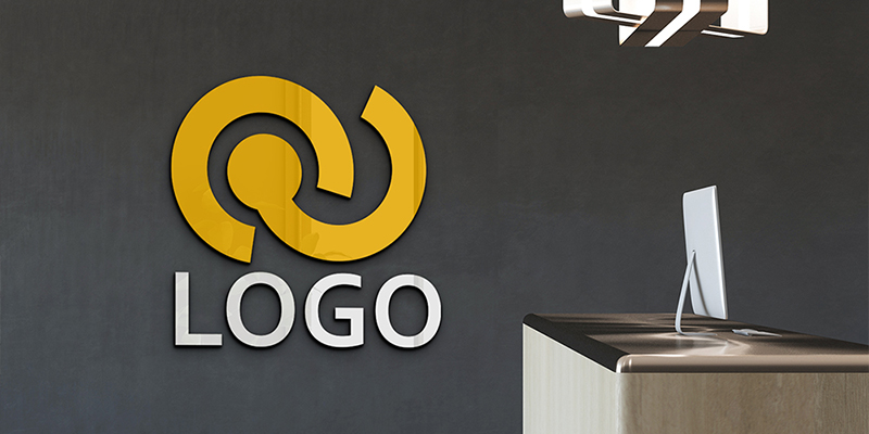 Letreiro de Logo em PVC