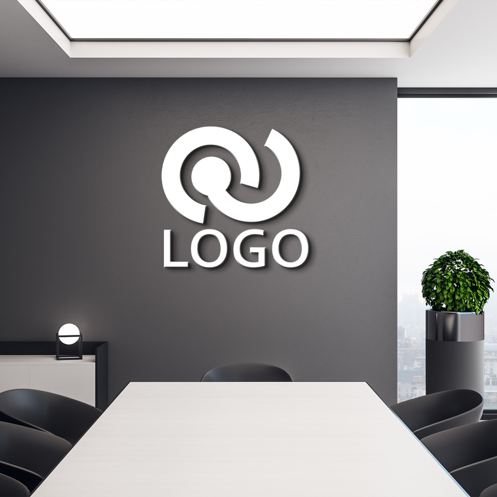 Letreiro de Logo em PVC